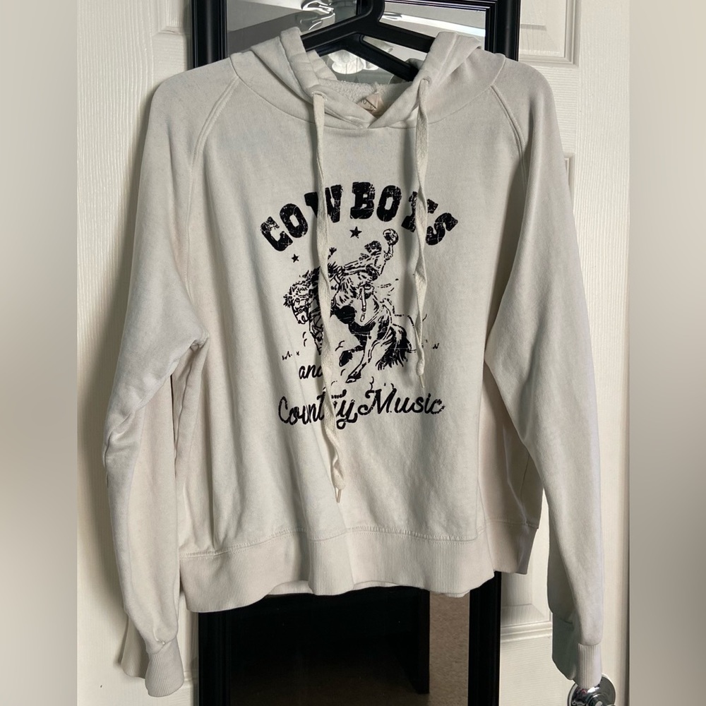 Western Cowboys and Country Music Hoodie, Jacket, Sweater ~ Size Large